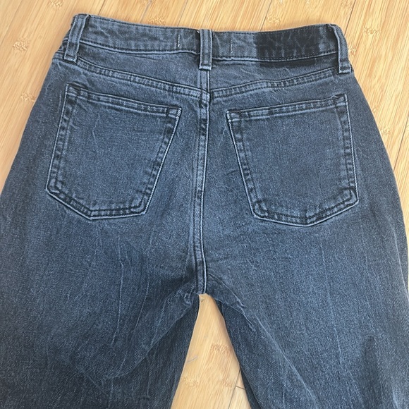 Abercrombie & Fitch The Skinny High Rise Curve Love Light Black Denim Jeans 25 - Picture 9 of 9